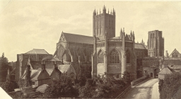 Wells Cathedral, showing Chapter House      