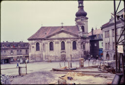 Construction in the old town center (Mladá Boleslav, CZ)