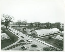 Temporary buildings for the College of Industrial and Labor Relations