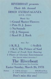 The Riverboat, March 26, 1978