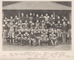Varsity Football Team, 1901