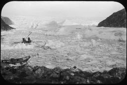Iceberg and bits from Cornell Glacier … ([J.O.] Martin)