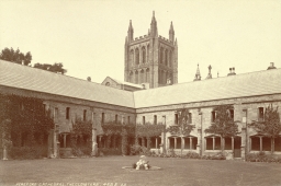 Hereford Cathedral, the Cloisters 