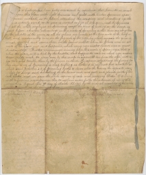 Letters patent ganted to Michael Wigglesworth of Massachusetts for the invention of the new and useful improvement in rope making