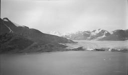 Panorama of Hugh Miller Glacier from Gilbert's site on island