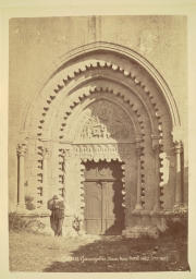 Ganagobie Monastery. West Portal      