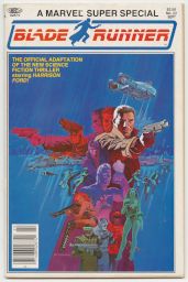 Front cover of the "Blade Runner" Marvel comics adaptation.