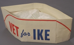 Eisenhower Vet For Ike Paper Garrison Cap, ca. 1948