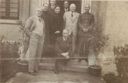 Group Portrait of James M. McHugh, Chiang Kai-shek, et al. [ca. 1940-1943]