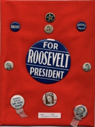 Franklin D. Roosevelt-Garner Campaign Buttons and Badges, ca. 1932