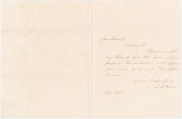 Letter from S. Maria Reed to Enos T Throop