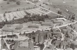 Construction of Town Houses - Aerial of North Campus near A-Lot