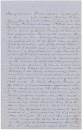 Bill of sale containing names and ages of 123 Georgian Slaves sold for $61,000