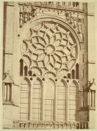 Chartres Cathedral. Rose Window of the North Transept      