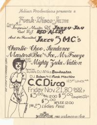 C. C. Disco, Nov. 21, 1980