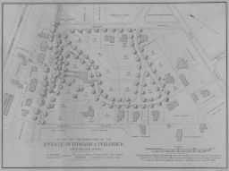 Plan for the Subdivision of the Estate of Edward S. Philbrick