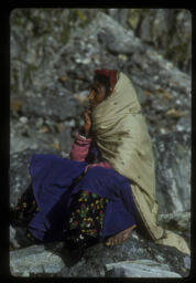 Mahila bishram gardai (महिला विश्राम गर्दै / Women Taking a Rest)
