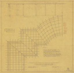 Revised construction drawing for pergola, Ralph P. Hanes Esq.