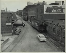 View of Division "Railroad" Avenue