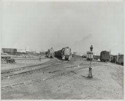 Two Locomotives Working on Same Lead Track