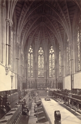 Oxford. Exeter College Chapel (Looking East) 