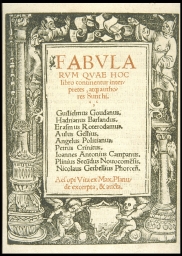 [Title page] (from Aesop, Fables)
