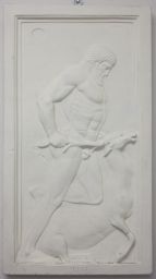 Relief of Herakles and the Kerynian hind