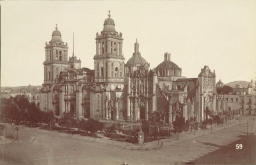 Mexico City. Metropolitan Cathedral and Sagrario      