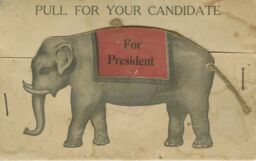 William Howard Taft presidential candidate campaign postcard