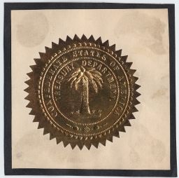 Confederate States of America Treasury Department Seal