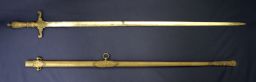 Civil War sword belonging to Thomas Humphries Sherwood, M.D. 1858, Union officer and surgeon