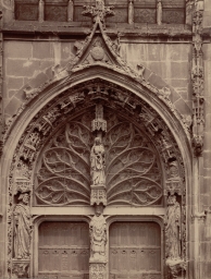 Troyes Cathedral. Portal      