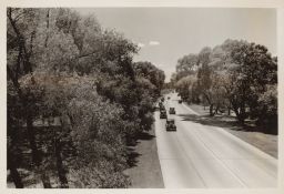 Hutchinson River Parkway, view looking south from E. 3rd St.