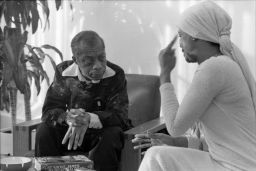 James Baldwin at the African Center