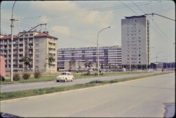 Cluster of buildings (Novi Beograd, Belgrade, RS)