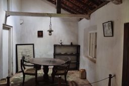 Interior of dwelling at the Martin Wickramasinghe Museum of Folk Culture