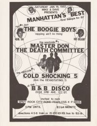 B & B Disco, Jan. 16, 1982