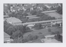 Aerial photo of Baldwin Hills Village.