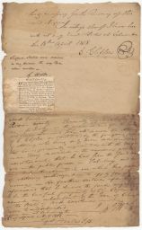 Manuscript document appointing Major McLemore to retrieve Claiborne Clifton's runaway slave - page 2