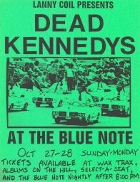Blue Note, 1985 October 27 & 1985 October 28