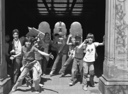 Children at Bethesda Terrace, Central Park
