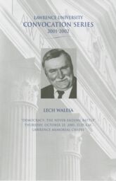 Lech Walesa Convocation program
