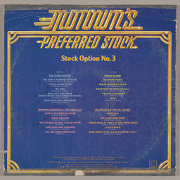 Motown's preferred stock, stock option no. 3