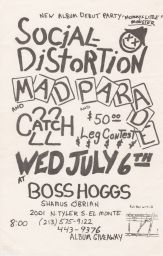 Boss Hoggs, 1983 July 06