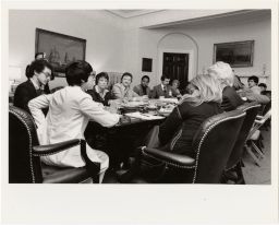 Gay leaders meeting at the White House with Midge Constanza