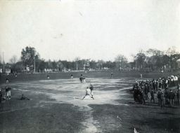 Baseball game outside