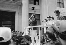Willie Colón at the 1985 Puerto Rican Day Parade