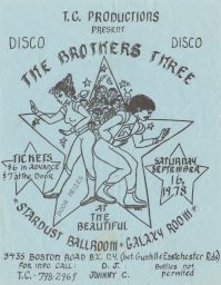 Stardust Ballroom/Galaxy Room, September 16, 1978