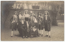 [Men in 17th century costumes]