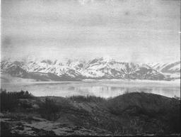 Panorama (27-29) of Hubbard and Turner Glaciers from Gilbert's site on summit of Haenke Isl.